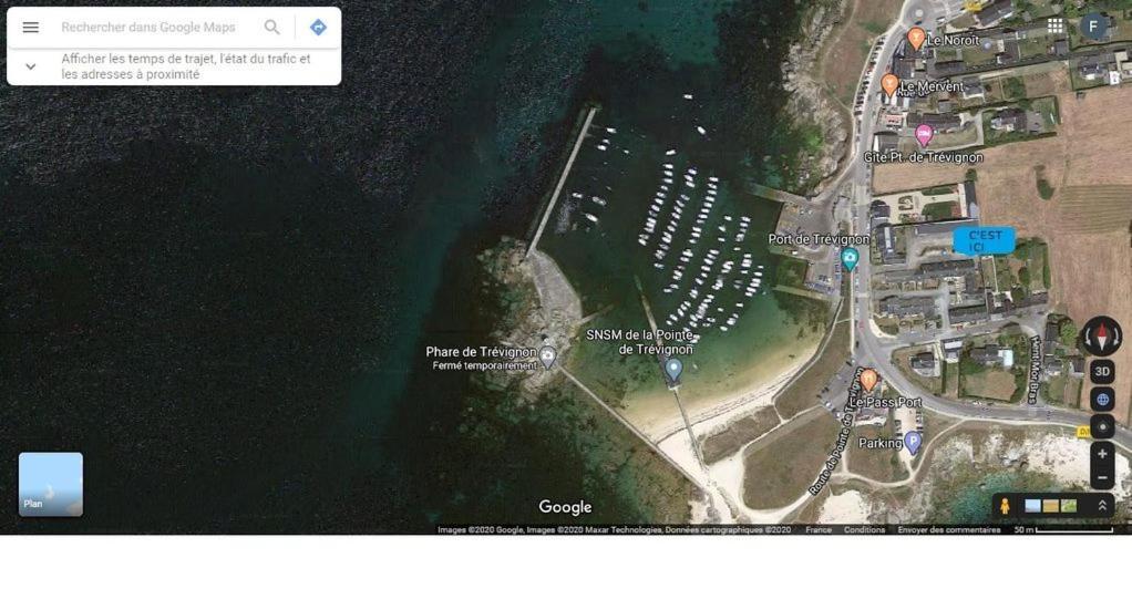 Trégunc A Moins De 100 Metres De La Mer A La Pointe De Trevignon מראה חיצוני תמונה
